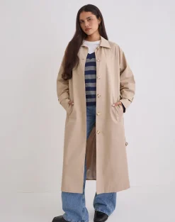 Panala Trench Coat in Sand