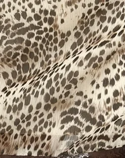 Philena Mini Slip Dress in Wild Leopard