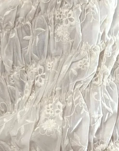 Poci Short in Fresia Broderie Ivory