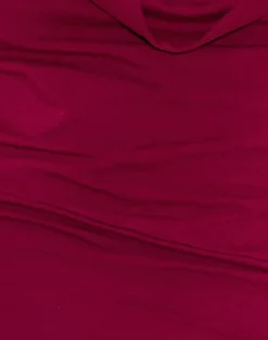 Pramita Plunge Mini Dress in Jersey Burgundy
