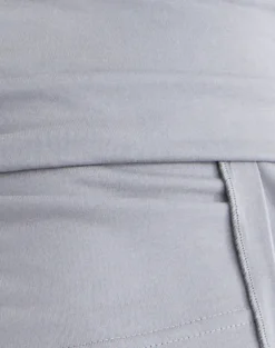 Prilla Halterneck Top in Cupro Grey