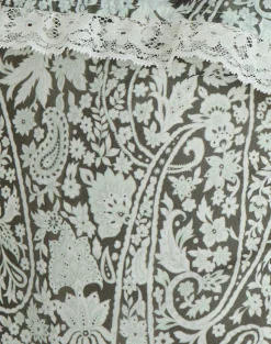 Quilla Maxi Dress in Bloom Paisley Pale Blue