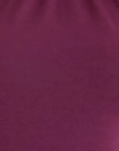 Raceline Halterneck Top in Rayon Jersey Deep Purple