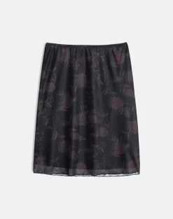 Rajhu Midi Skirt in Dynamic Rose