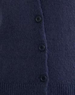 Renisa Cardigan in Sheer Knit Navy
