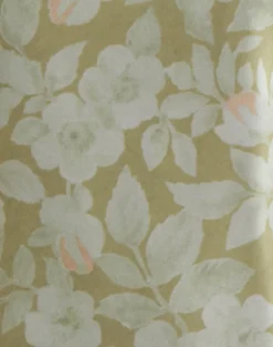 Risala Scoop Midi Dress in Pale Flower Green