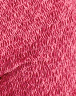 Ritala Shirred Micro Short in Tilted Check Pink