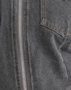 Rohana Jacket in Denim Grey Wash