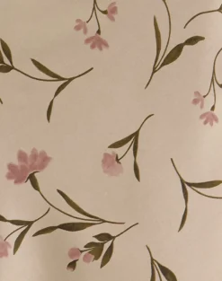 Rohaya Midi Skirt in Bloom Leafy Taupe