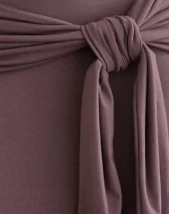 Rohesia Maxi Dress in Deep Taupe