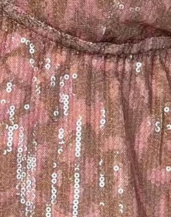 Rokudo Halterneck Top in Boho Batik Sequin Pink