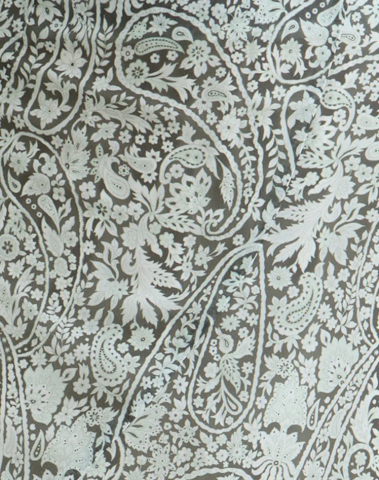 Rumela Maxi Skirt in Bloom Paisley Pale Blue