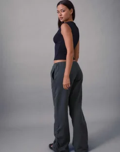 Rylan Ruched Jogger in Beluga Grey