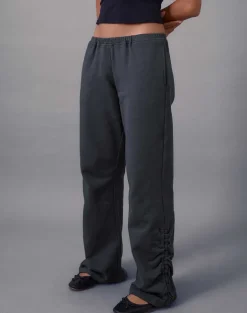 Rylan Ruched Jogger in Beluga Grey