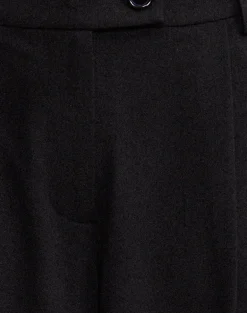 Sakira Oversized Wide Leg Trousers in Black