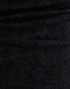 Samwell Halterneck Top in Paisley Lace Black