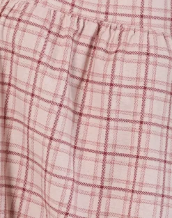 Sanlia Mini Dress in Basic Tartan Pink