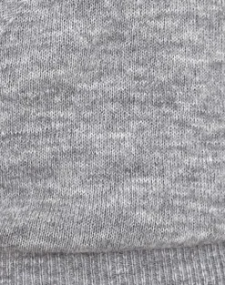 Saroya Plunge Wrap Top in Knit Grey