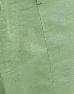 Saucy Trouser in Linen Minty Green