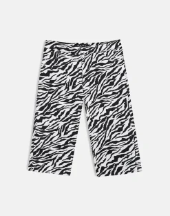 Seni Capri in 90s Zebra Twill Black