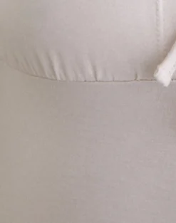 Senobia Keyhole Mini Dress in Cannoli Cream