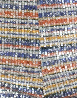 Sera Short in Sequin Multi Stripe