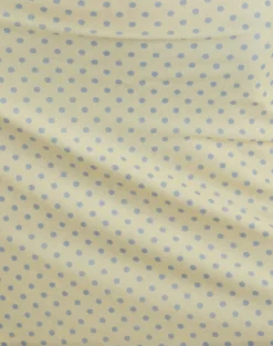 Sevila Mini Dress in Yellow with Compact Grey Polka