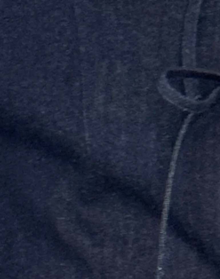 Sewulan Tie Jacket in Dark Indigo