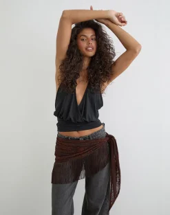 Shantari Sarong in Fine Leaf Flower Ganache