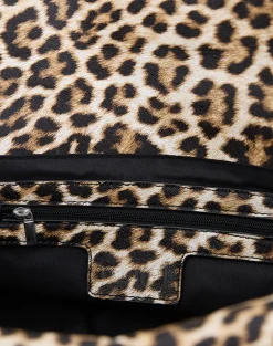 Shoulder Bag in Leopard Print