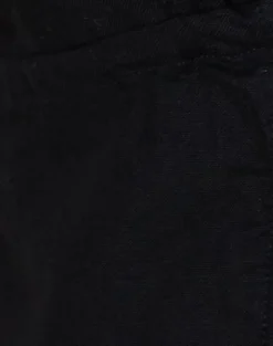 Syrma Backless Halterneck Top in Linen Black