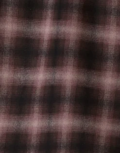 Taka Midi Skirt in Pink and Brown Check