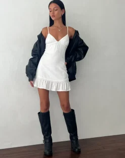 Tavita Mini Dress in White