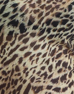 Tineko Long Sleeve Top in Leopard Dance Brown