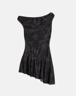 Tohari Mini Dress in Dynamic Rose
