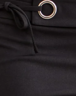 Tova Tie Tailoring Trousers in Black