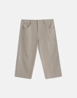 Tunian Capri Trouser in Tailoring Light Taupe