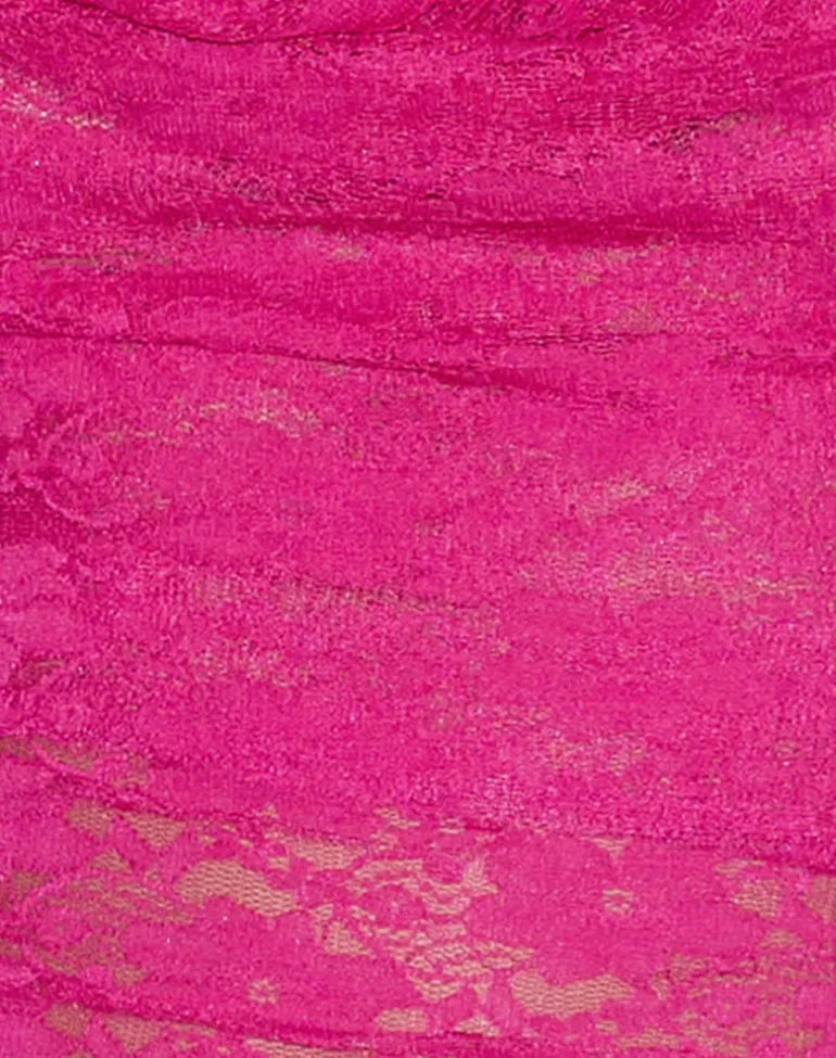 Varys Top in Orchid Lace Hot Pink