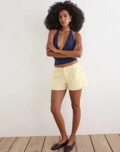 Vexa Low Rise Mini Short in Lemon