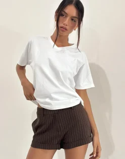 Viman Top in Jersey Ivory