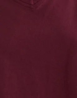 Viman Top in Jersey Maroon