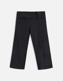 Wamari Capri Trouser in Tailoring Black