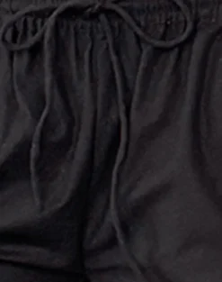 Wasic Wide Leg Trouser in Black