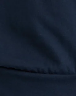 Yacin Slouchy Top in Navy