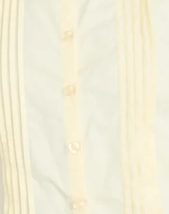 Yara Blouse in Poplin Lemon