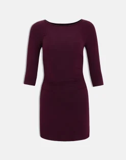 Ysmaine Mini Dress in Redwood