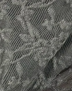 Yukari Plunge Top in Jacquard Knit Green