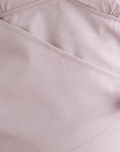 Yung Halterneck Top in Cotton Twill Soft Pink