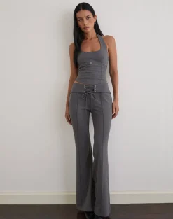 Zallen Trouser in Tailoring Charcoal