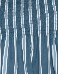 Zerah Top in Poplin Formal Stripe Navy